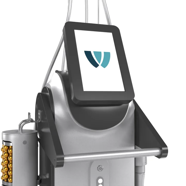 Touchscreen und Applikator des ROLLERSHAPE, Produktabbildung