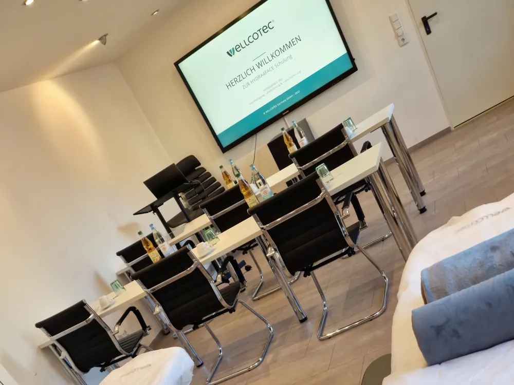 Schulungsraum bei WELLCOTEC in Köln, Foto